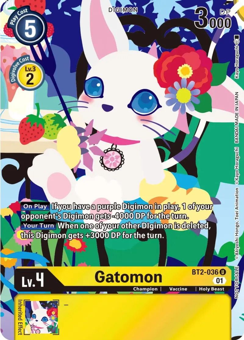 Gatomon [Bt2-036] (Tamer's Card Set 2 Floral Fun) [Release Special Booster Promos] 1