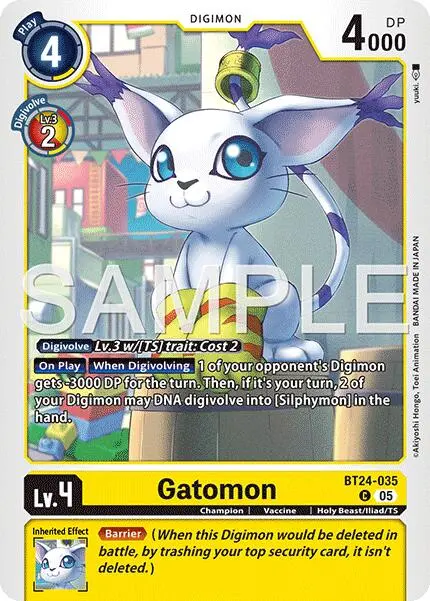 Gatomon [Bt24-035] [Time Stranger] 1