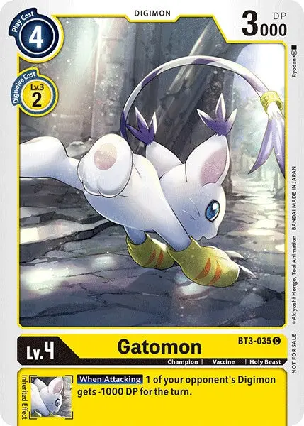 Gatomon [Bt3-035] (Official Tournament Pack Vol.3) [Release Special Booster Promos] 1