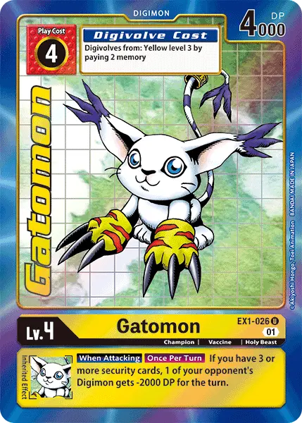 Gatomon [Ex1-026] (Alternate Art) [Classic Collection] 1