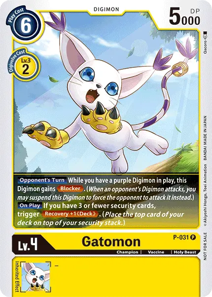 Gatomon [P-031] [Promotional Cards] 1