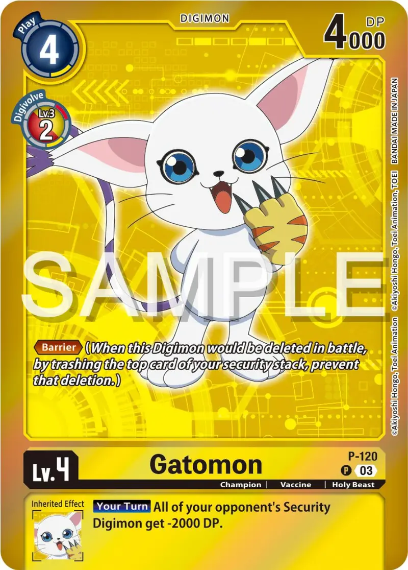 Gatomon [P-120] - P-120 (Digimon Adventure Box 2024) [Promotional Cards] 1