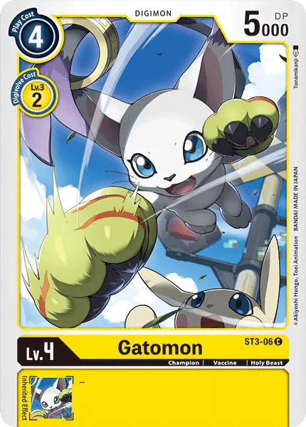Gatomon [St3-06] [Starter Deck: Heaven's Yellow] 1