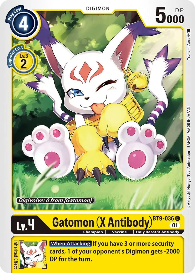 Gatomon (X Antibody) [Bt9-036] [X Record] 1