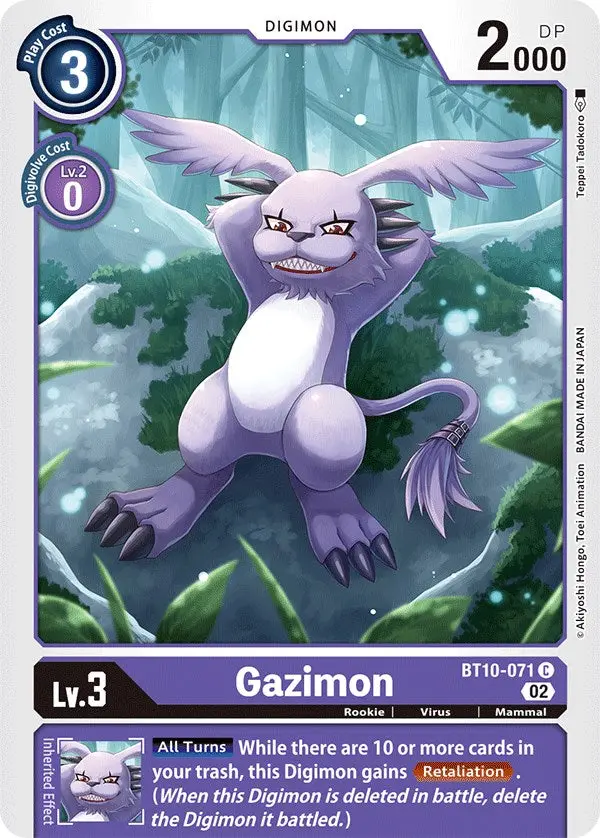 Gazimon [Bt10-071] [Xros Encounter] 1