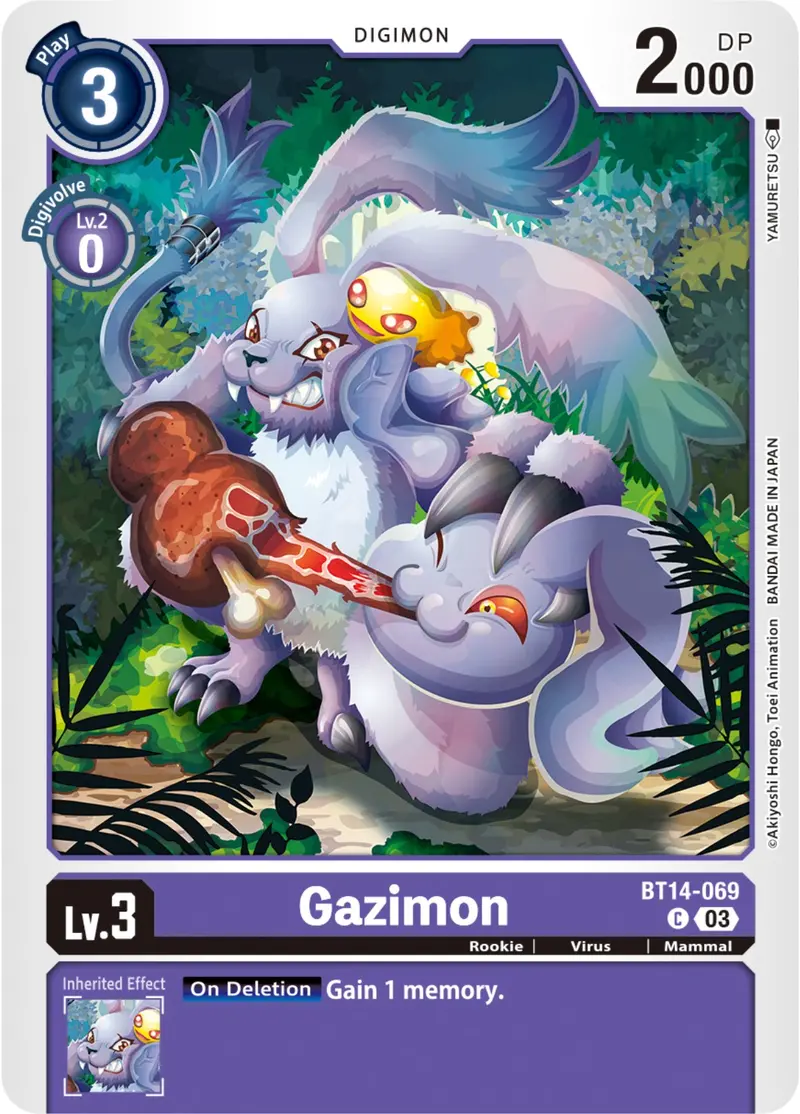 Gazimon [Bt14-069] [Blast Ace] 1