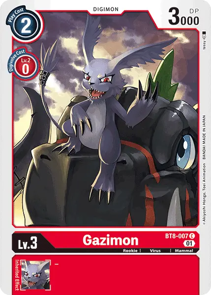 Gazimon [Bt8-007] [New Awakening] 1