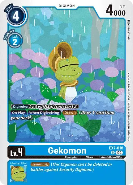 Gekomon [Ex7-018] [Digimon Liberator] 1