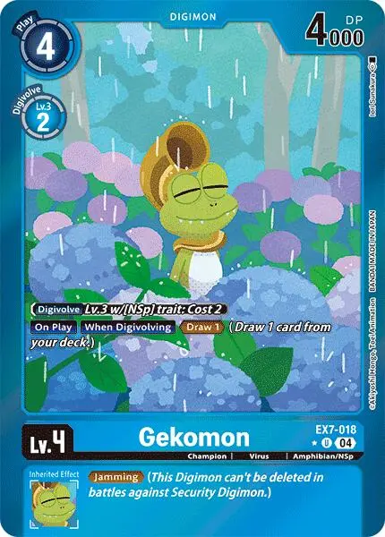 Gekomon [Ex7-018] (Foil) [Digimon Liberator] 1