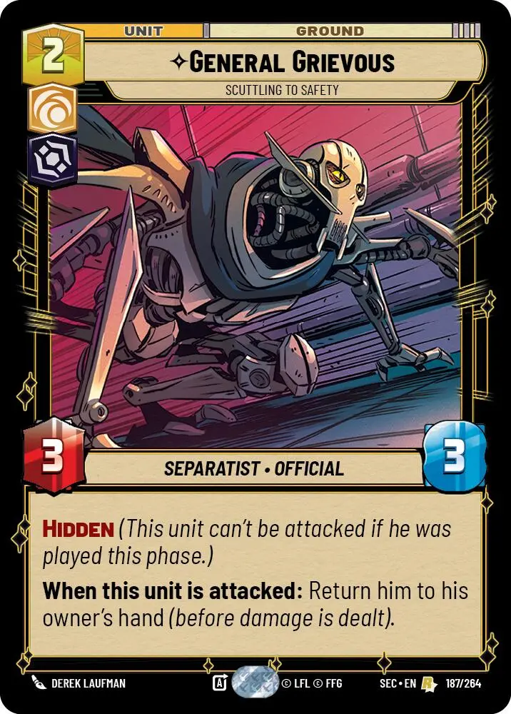 General Grievous (187/264) - Scuttling To Safety (187/264) [Secrets Of Power] 1