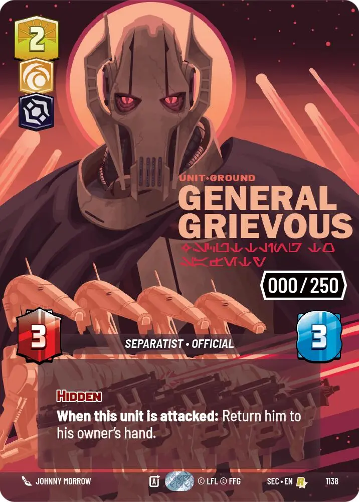 General Grievous - Scuttling To Safety (Serialized) (1138) (1138) [Secrets Of Power] 1