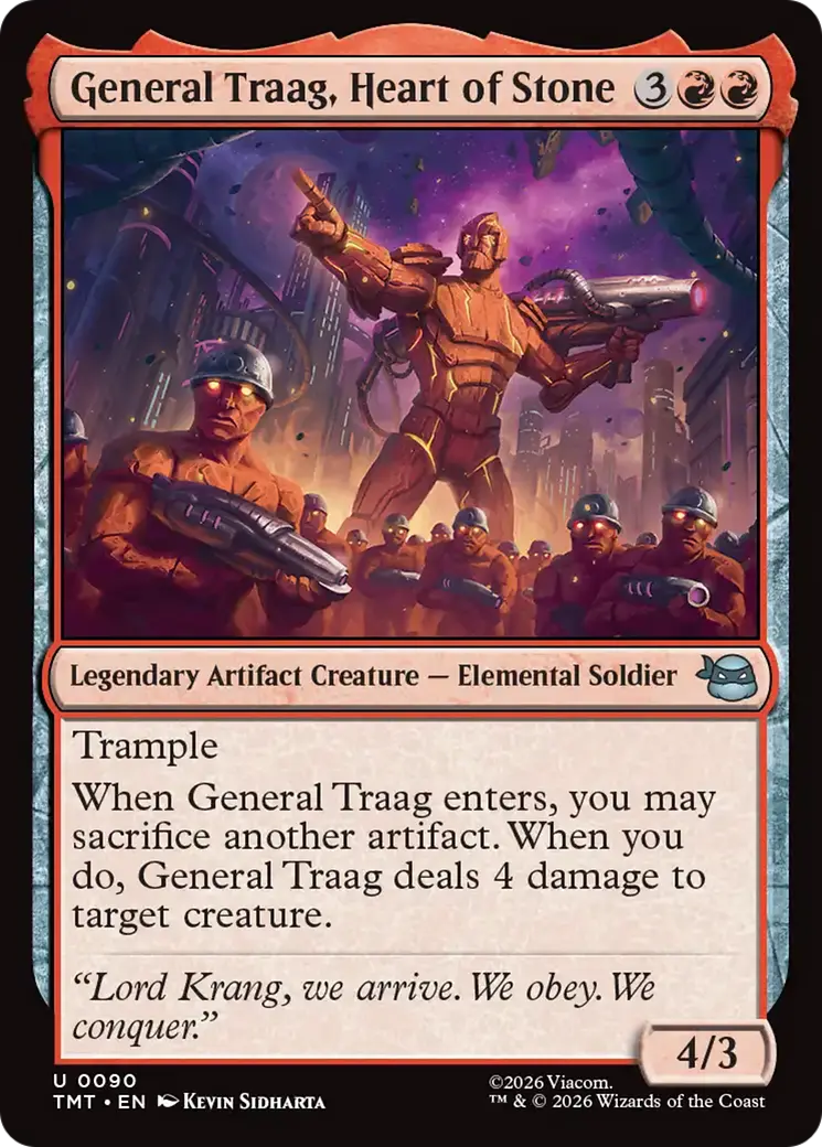 General Traag, Heart Of Stone [Teenage Mutant Ninja Turtles] 1