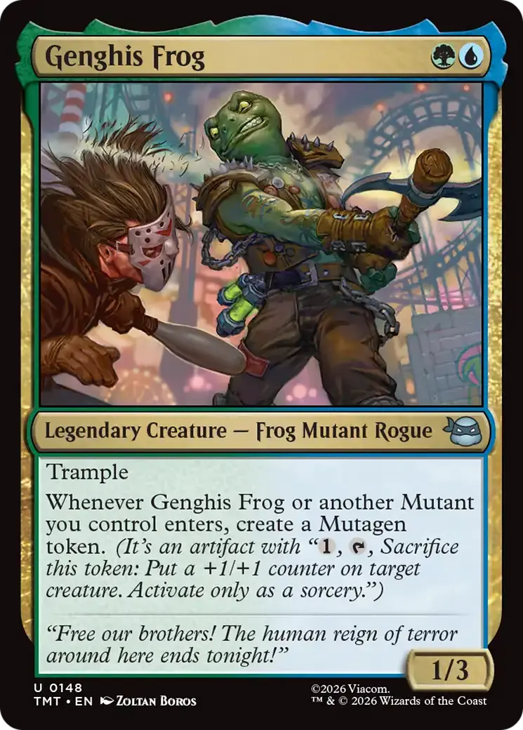 Genghis Frog [Teenage Mutant Ninja Turtles] 1