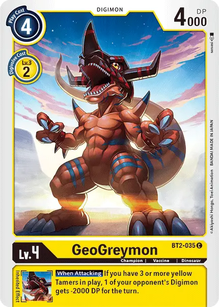 Geogreymon [Bt2-035] [Release Special Booster Ver.1.5] 1