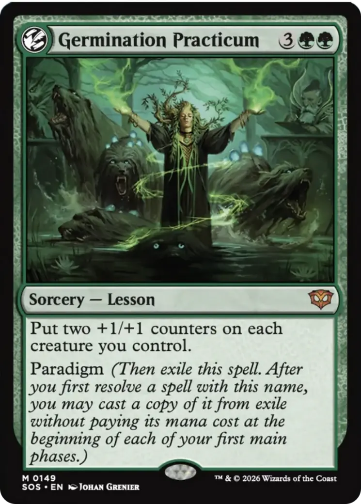 Germination Practicum [Secrets Of Strixhaven] 1