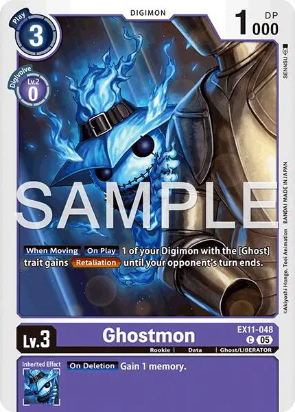 Ghostmon [Ex11-048] [Dawn Of Liberator] 1