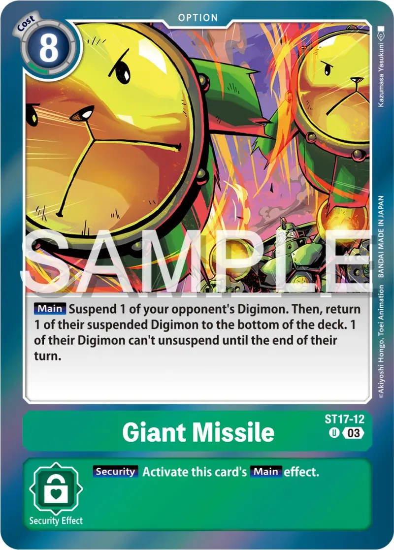 Giant Missile [St17-12] [Starter Deck: Double Typhoon Advanced Deck Set] 1