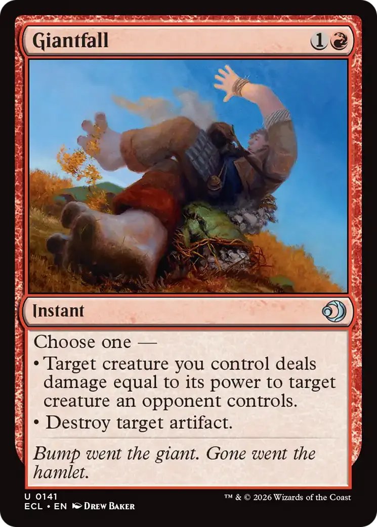 Giantfall [Lorwyn Eclipsed] 1