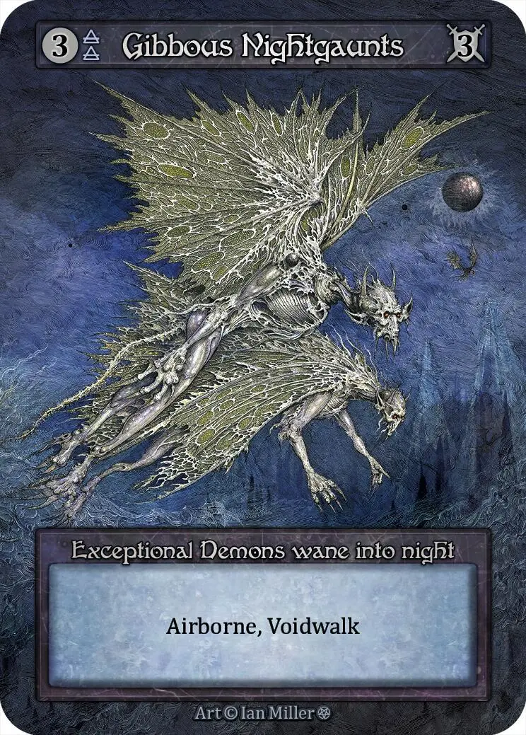 Gibbous Nightgaunts [Gothic] 1