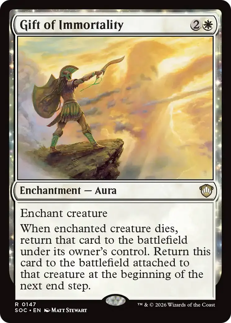 Gift Of Immortality [Secrets Of Strixhaven Commander] 1