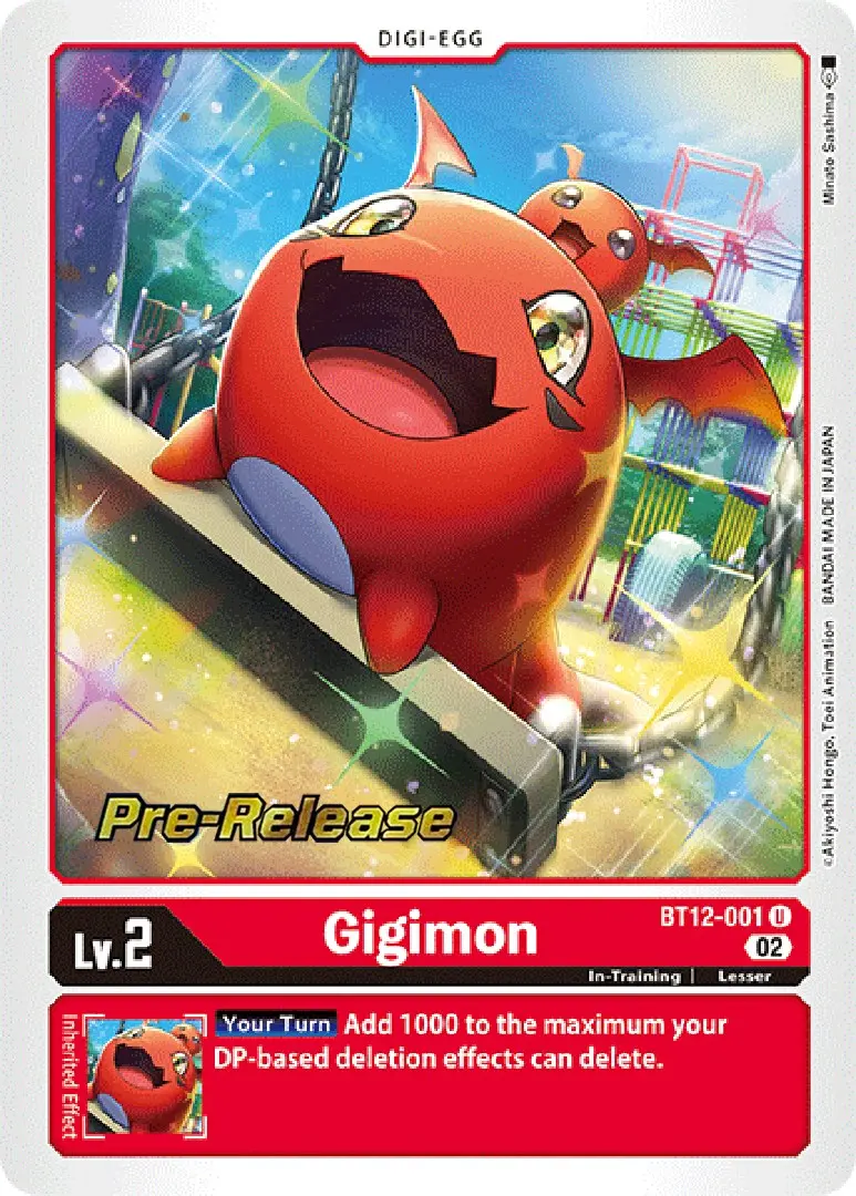 Gigimon [Bt12-001] [Across Time Pre-Release Cards] 1