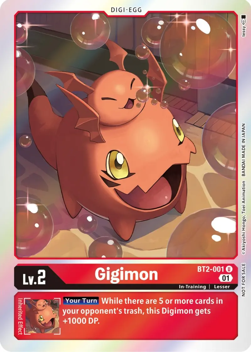 Gigimon [Bt2-001] (St-11 Special Entry Pack) [Release Special Booster Promos] 1