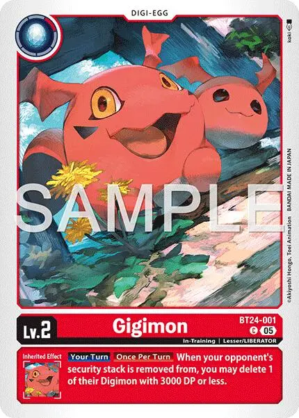 Gigimon [Bt24-001] [Time Stranger] 1