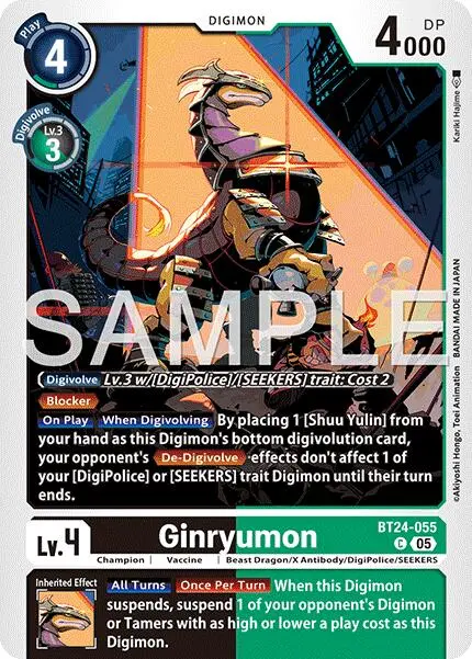 Ginryumon [Bt24-055] [Time Stranger] 1