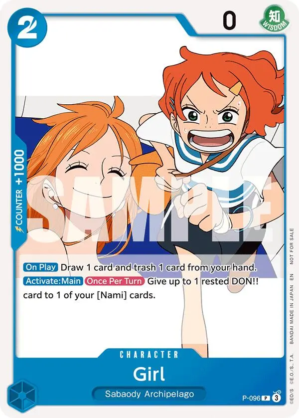 Girl (Op14 Release Event) [One Piece Promotion Cards] 1