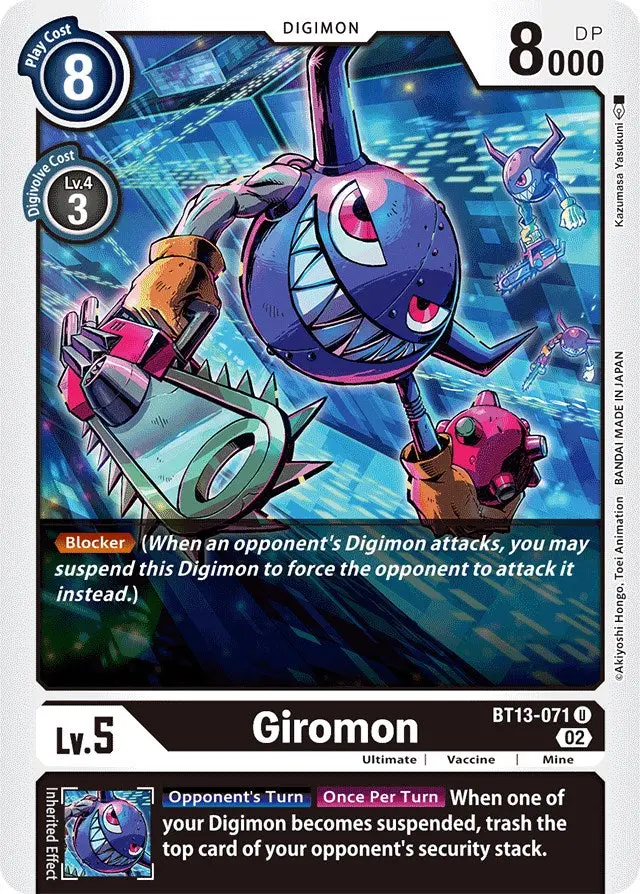 Giromon [Bt13-071] [Versus Royal Knights Booster] 1