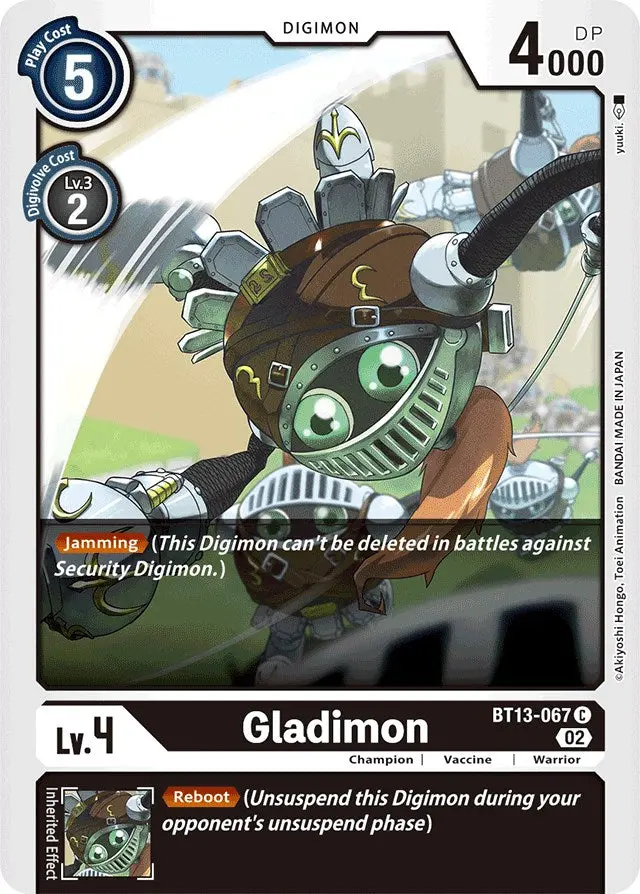 Gladimon [Bt13-067] [Versus Royal Knights Booster] 1