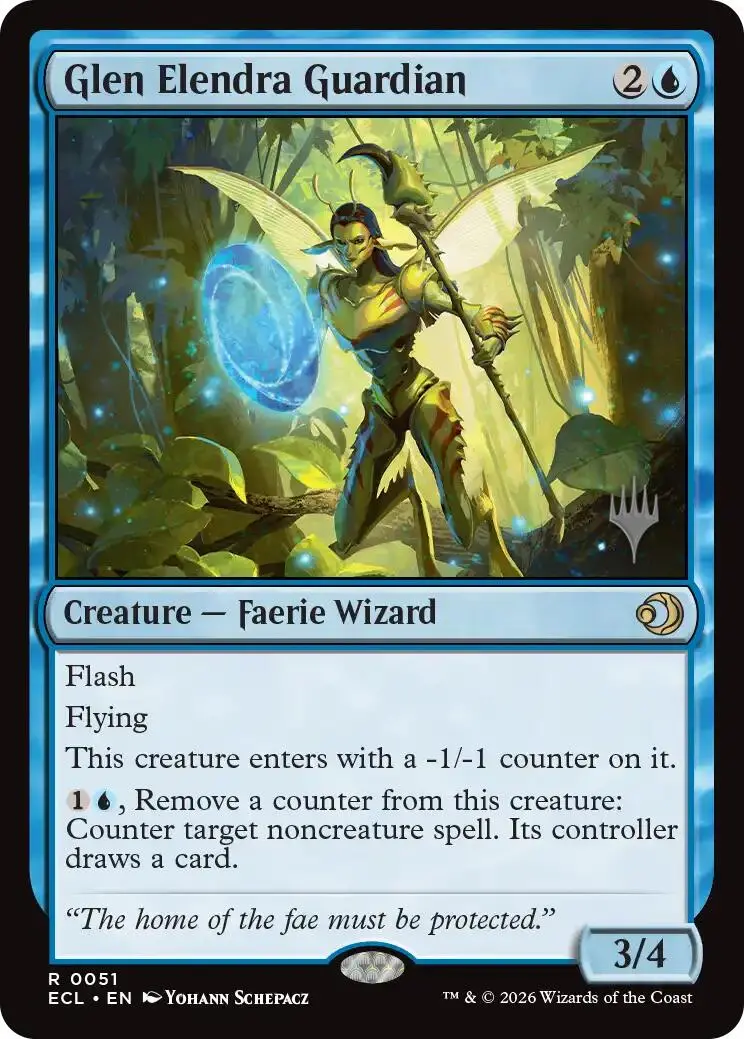 Glen Elendra Guardian [Lorwyn Eclipsed Promos] 1