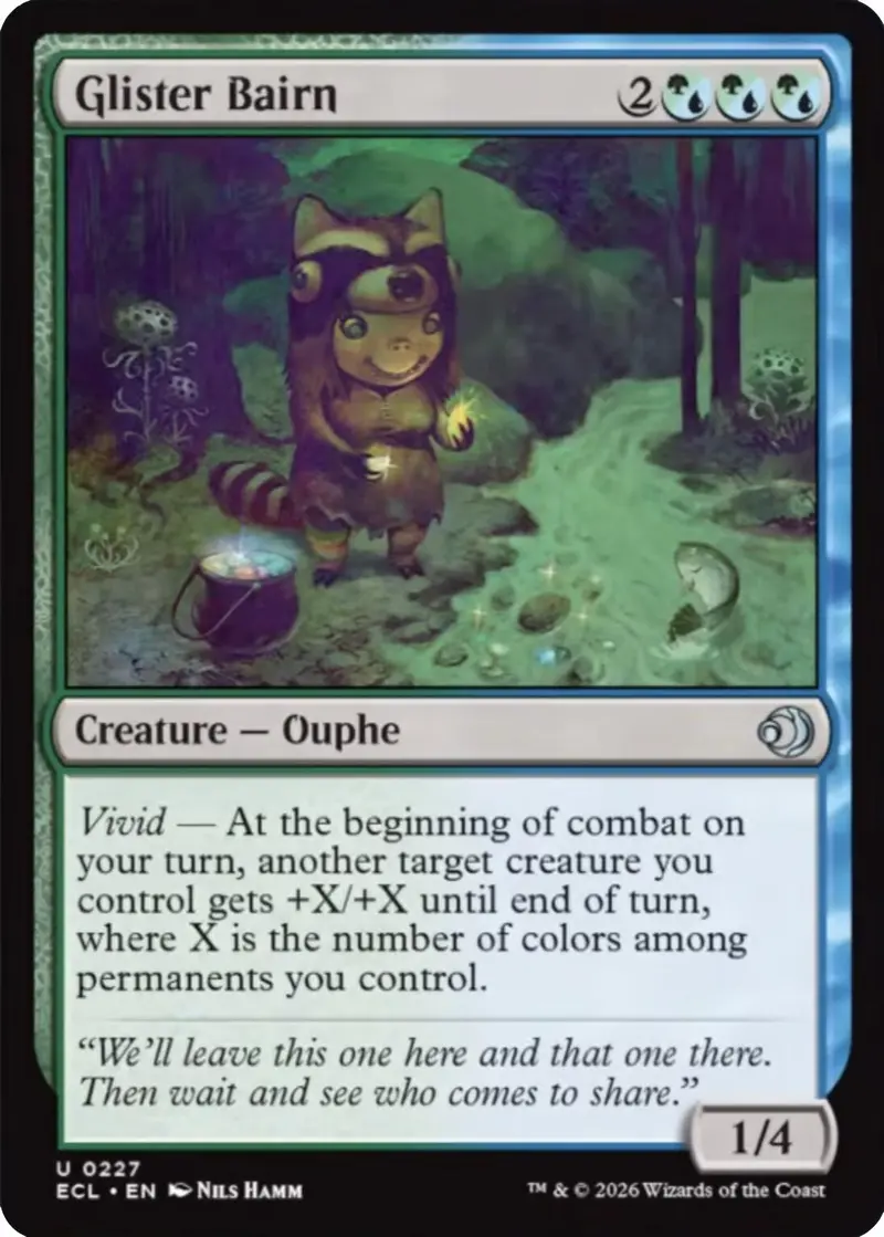 Glister Bairn [Lorwyn Eclipsed] 1
