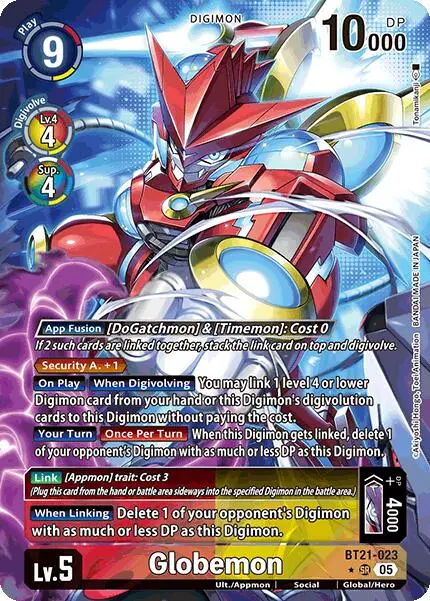 Globemon [Bt21-023] (Alternate Art) [World Convergence] 1