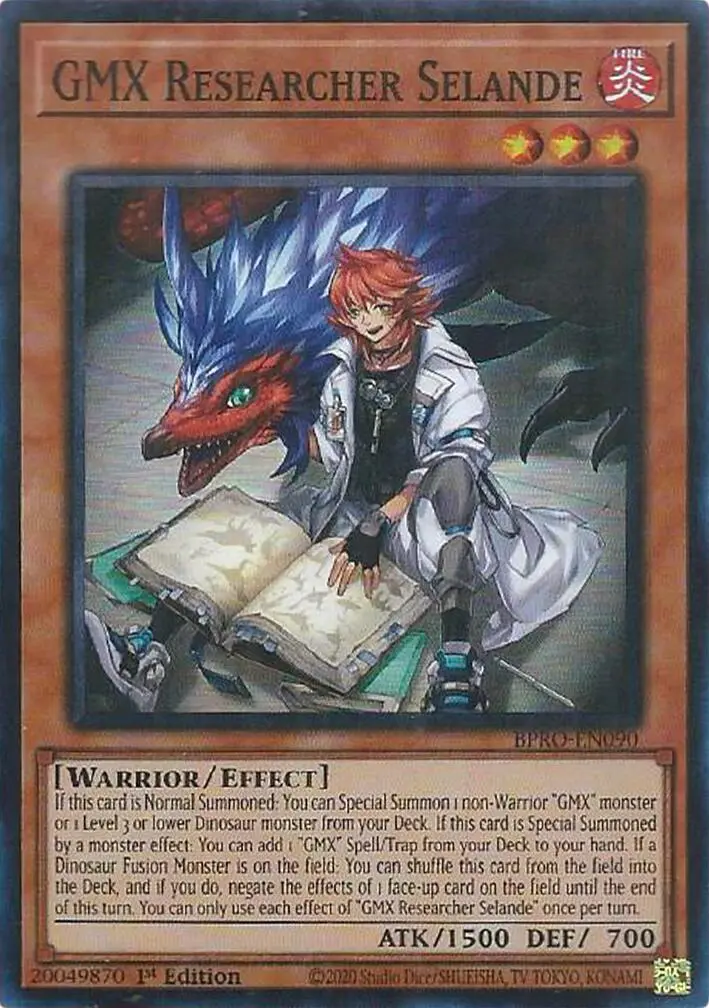 Gmx Researcher Selande [Bpro-En090] Super Rare 1