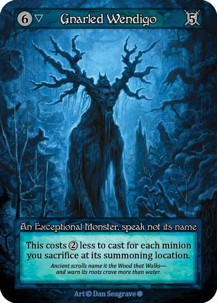 Gnarled Wendigo [Gothic] 1