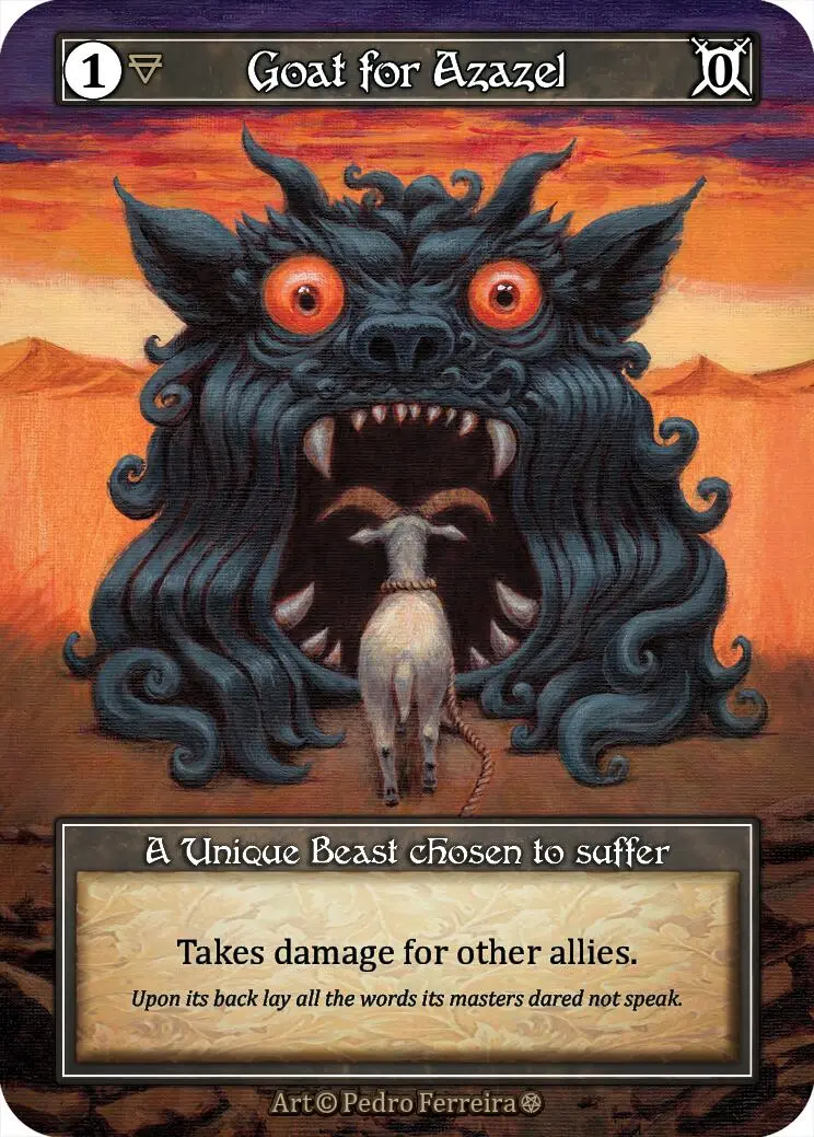 Goat For Azazel (Foil) [Gothic] 1