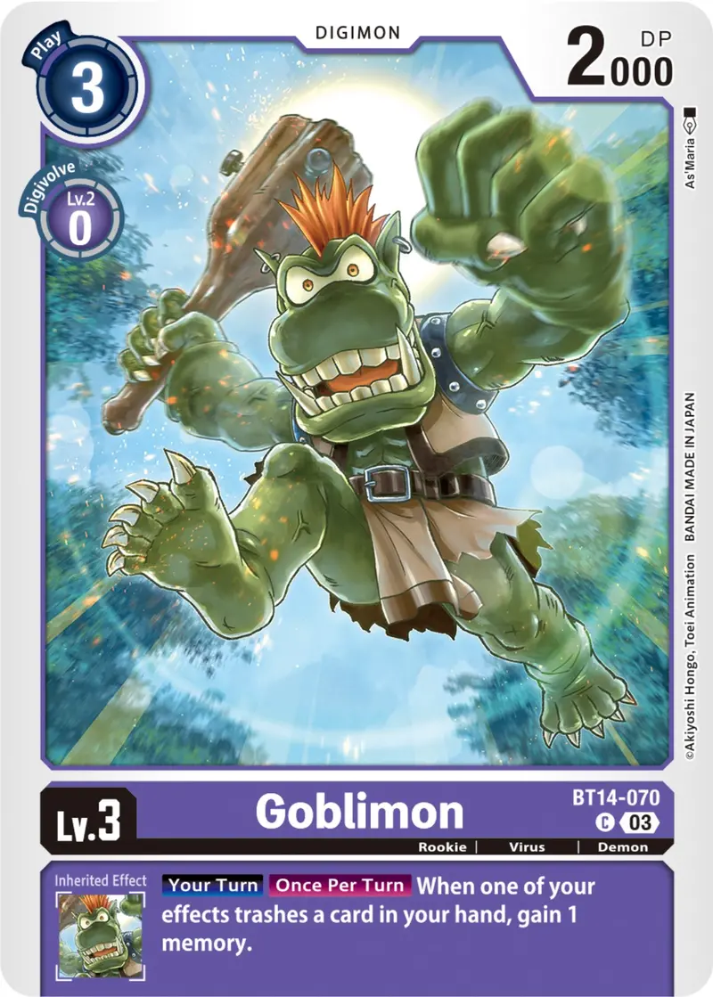 Goblimon [Bt14-070] [Blast Ace] 1