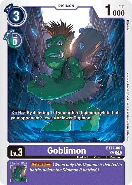 Goblimon [Bt17-061] [Secret Crisis] 1