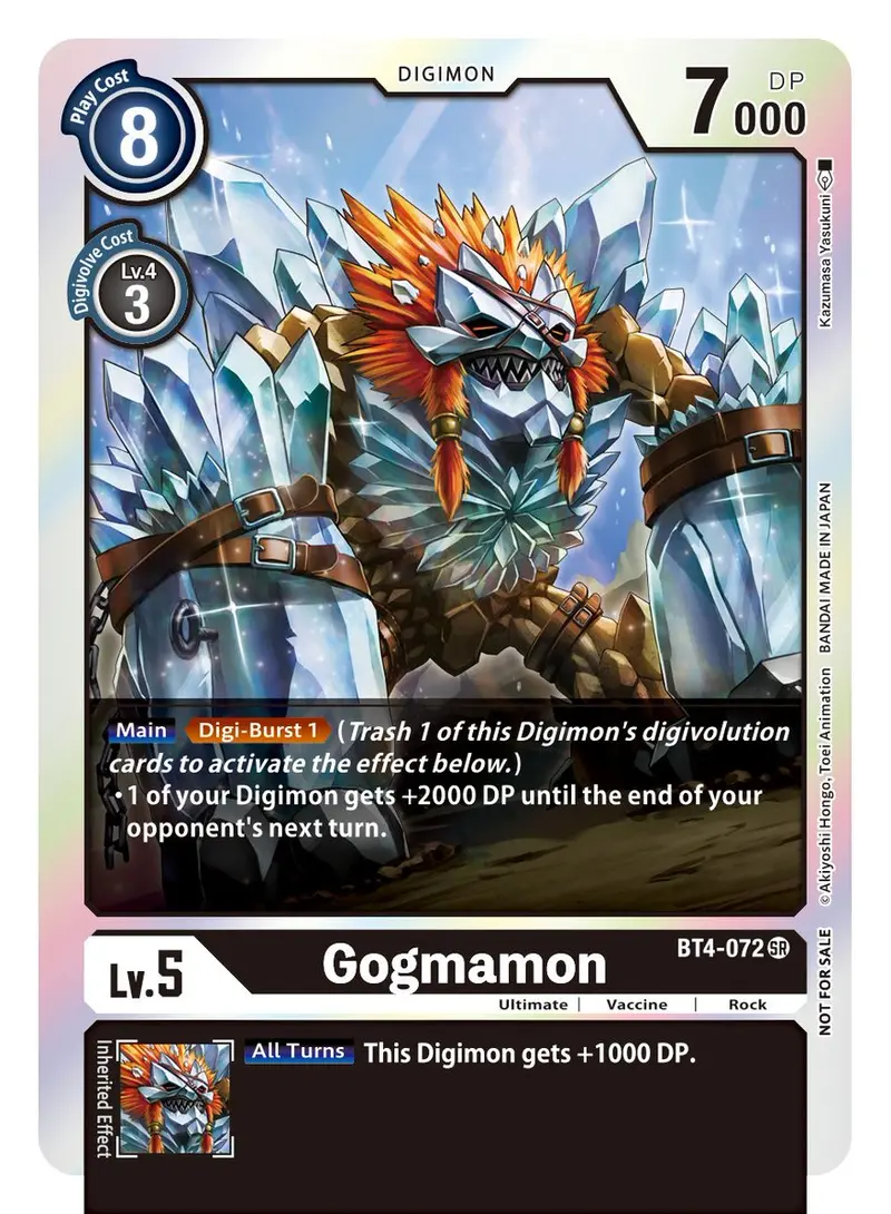Gogmamon [Bt4-072] (Event Pack 2) [Great Legend] 1
