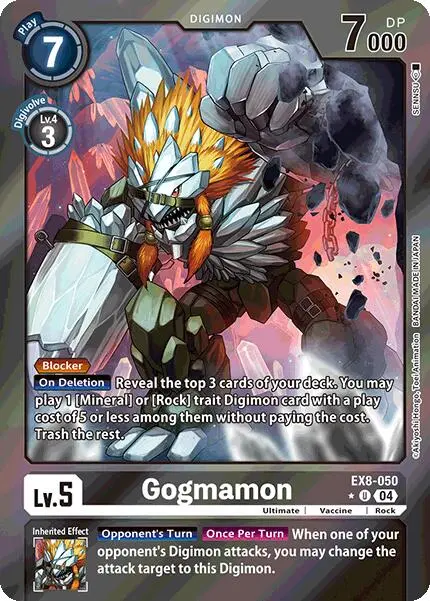 Gogmamon [Ex8-050] (Limited Foil) [Chain Of Liberation] 1