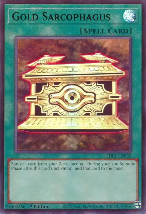 Gold Sarcophagus [Ch01-En032] Ultra Rare 1