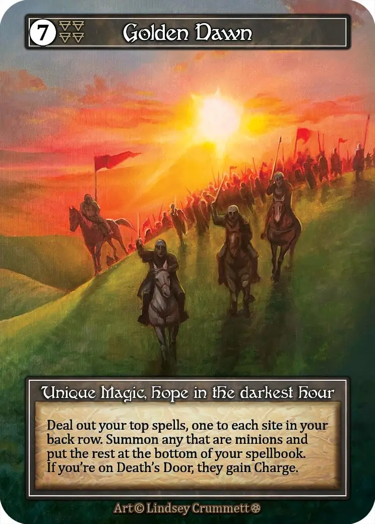 Golden Dawn (Foil) [Gothic] 1