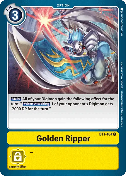 Golden Ripper [Bt1-104] [Release Special Booster Ver.1.0] 1