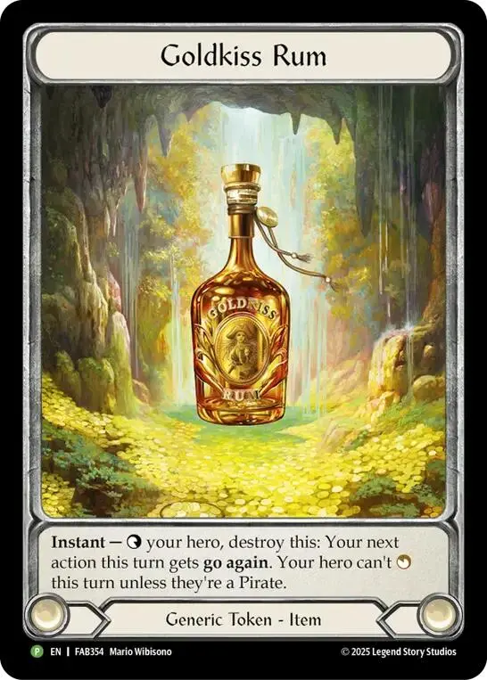 Goldkiss Rum [Fab354] (Promo)  Cold Foil 1