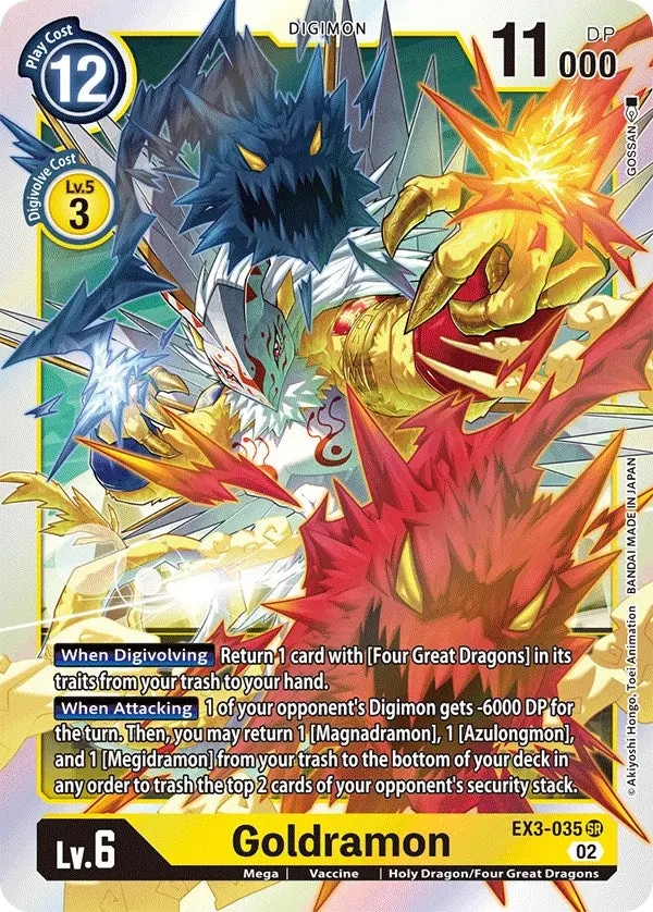 Goldramon [Ex3-035] [Draconic Roar] 1
