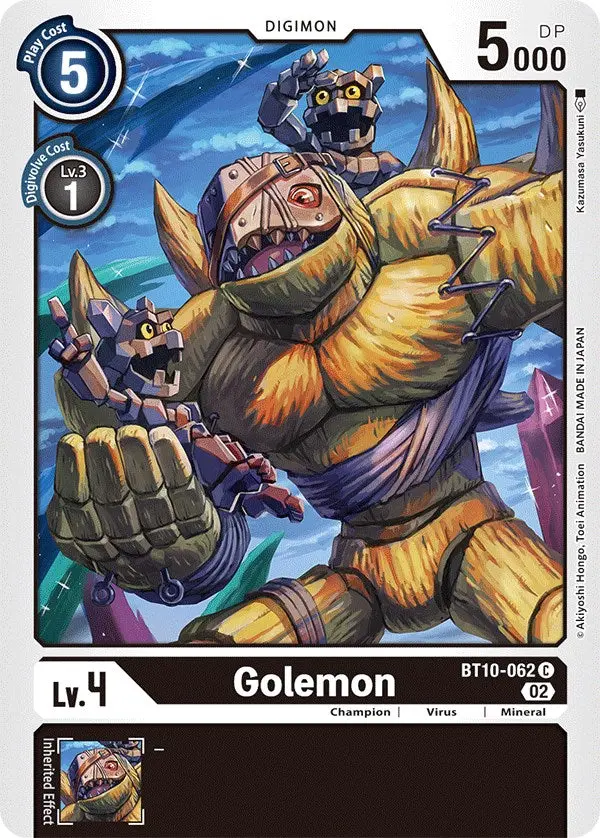 Golemon [Bt10-062] [Xros Encounter] 1