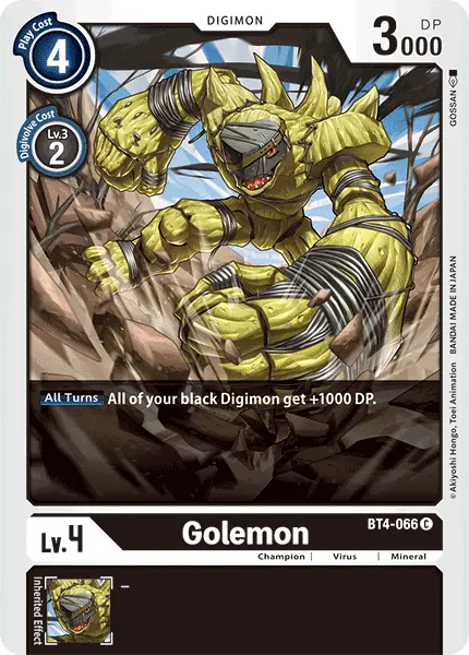 Golemon [Bt4-066] [Great Legend] 1