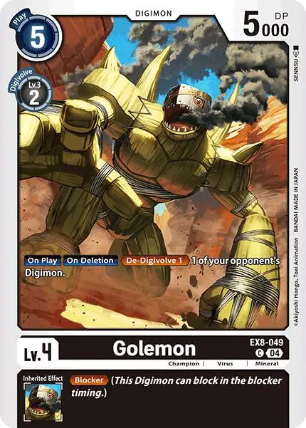 Golemon [Ex8-049] [Chain Of Liberation] 1