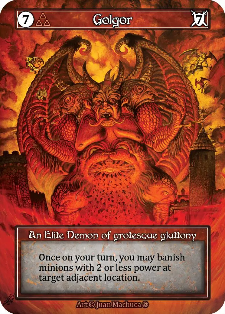 Golgor (Foil) [Gothic] 1
